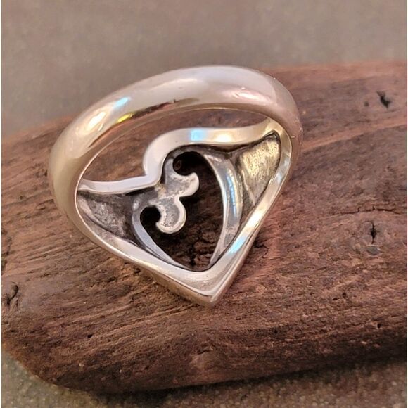 James Avery Mother's Love Heart Ring - Picture 9 of 11